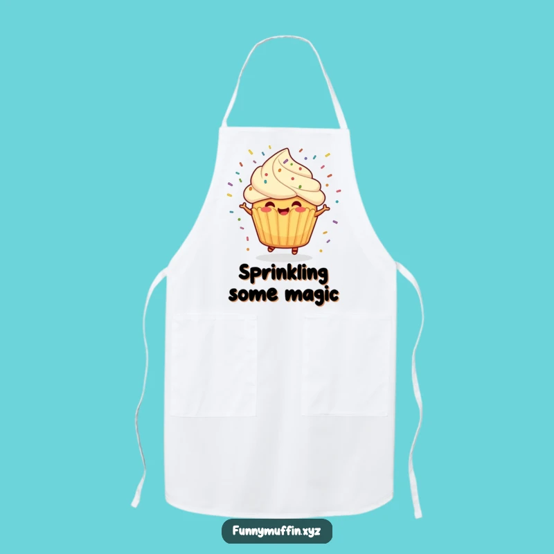 Funny Muffin Sprinkle Apron: Bake with Joy!