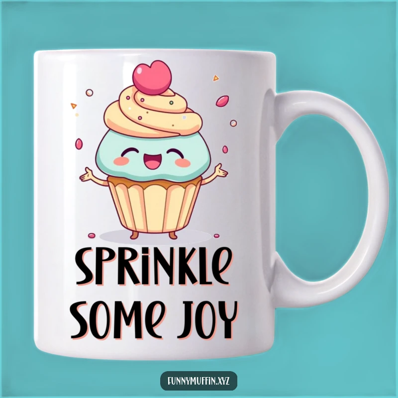 Funny Cupcake Juggling Mug - Delightful Fun & Funny Gift!